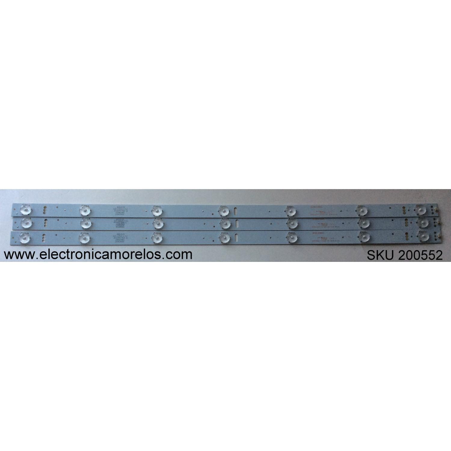 KIT DE LED PARA TV / ELEMENT LC320TU2A / AHKK32D07-ZC14DF-05 / 303AK320031 / MODELO ELEFT326